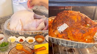 Como hacer el mejor PAVO AL HORNO paso a paso [upl. by Jeniece]