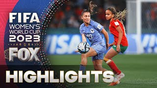 France vs Morocco Highlights  2023 FIFA Womens World Cup  Round of 16 [upl. by Ecnedurp]