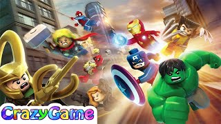 Lego Marvel Super Heroes Complete Walkthrough 100 Story Mode [upl. by Tnecillim]