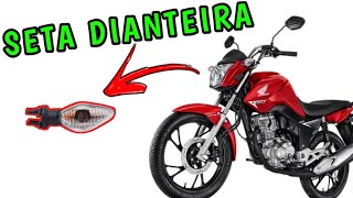 COMO TROCAR A SETA DIANTEIRA DA START FAN E TITAN 160 [upl. by Bunce]