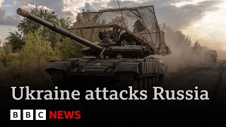 Frontline report  Russia scrambles to contain Ukrainian attack in Kursk region  BBC News [upl. by Dom287]