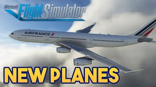 Microsoft Flight Simulator  NEW PLANES IN APRIL [upl. by Nami]