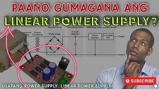 How Linear Power Supply Works tagalog with Subtitles [upl. by Goldenberg785]