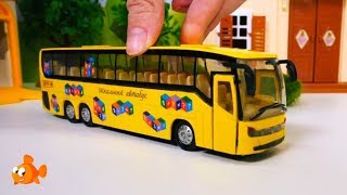 School Bus amp Toy Trucks Friends  TAYO TRUCK FIXERS  Toy Cars videos for kids [upl. by Eislrahc293]