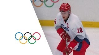 Ice Hockeys Russian Rocket Pavel Bure  Nagano 1998 Winter Olympics [upl. by Tiffa]