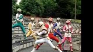 MMPR Season 2 Dairanger OP3 [upl. by Nnaarat]