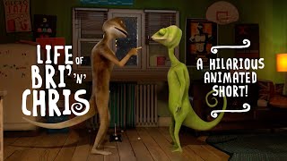 HILARIOUS ANIMATED FILM  Life of Bri n Chris [upl. by Lazaro673]