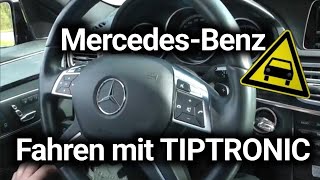 Fahren mit TIPTRONIC  So wirds gemacht [upl. by Llertnor]