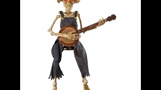 Halloween Animated Banjo Playing Skeleton [upl. by Ardnuahsal]