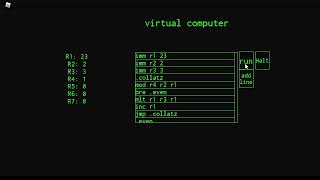 collatz conjecture on a roblox emulated cpu [upl. by Kwang]