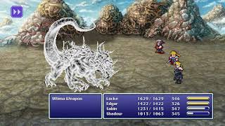 Final Fantasy VI Pixel Remaster  vs Ultima Weapon 4K60 [upl. by Gertruda]