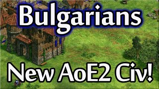 The Bulgarians New AoE2 Civilization [upl. by Shirah]