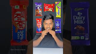 Chocolate Eating ASMR 🍫 Daily Milk and KitKat Eating shorts chocolate asmr [upl. by Ethyl776]