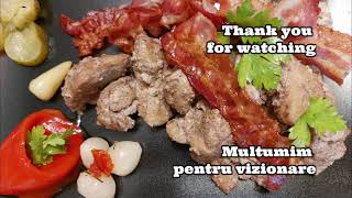 Pranzul Milionarului Ficatei de pui in unt cu baconBillionaire dish Chicken Liver in butter amp Bacon [upl. by Conah]