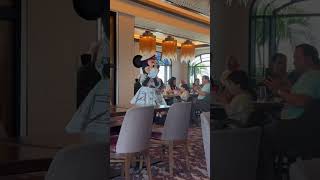 Minnie Mouse 🐭 😄topolinosterrace breakfast shorts short shortsvideo like live trending [upl. by Jessamine]