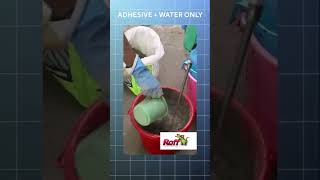 Tile Adhesive vs Cement Mortar  Mansaard Designscape  தமிழ் [upl. by Adirehs]