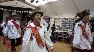 Eynsham Morris dance quotJockey to the Fairquot at the Armaleggan Ale 2018 [upl. by Amikat580]