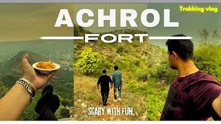 Vlog  16  Achrol Fort Trekking  Trek  Maggi  Full fun vlog  trekking trekkingvlog [upl. by Khichabia]