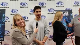 Elyes Gabel  Interview 1 Wondercon 2019 [upl. by Natalya]