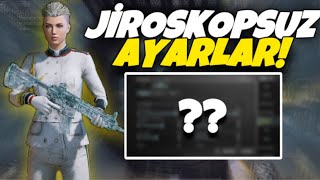 JİROSKOPSUZ EN İYİSİ OLUN🤯 GÜNCEL KONTROL amp HASSASİYET AYARLARI PUBG Mobile [upl. by Shiroma282]