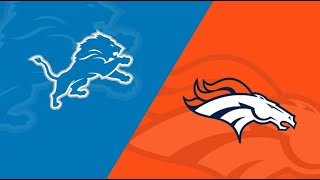 LIONS VS BRONCOS WEEK 1 OPENER NBL [upl. by Lilllie]