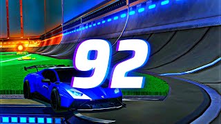 ROCKET LEAGUE INSANITY 92  BEST ROCKET LEAGUE FREESTYLES COMP CLIPS [upl. by Jozef]