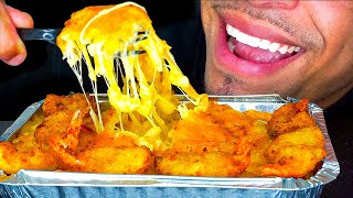 ASMR CHEESIEST MAC amp CHEESE MUKBANG 먹방 STIRRING EATING MACARONI AND CHEESE NO TALKING JERRY [upl. by Rimas]