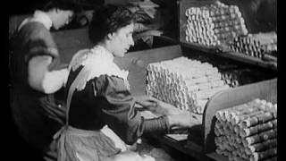 Making Christmas Crackers 1910  BFI National Archive [upl. by Edge]