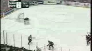 2002 Playoffs Canucks  Red Wings Game 5 [upl. by Enialem734]