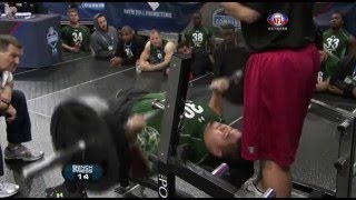 Stephen Paea Breaks Bench Press Record with 49 Reps  2011 NFL Combine [upl. by Zelazny137]