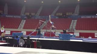 Jessica LOPEZ VEN UB  Nadia Comaneci International 2013 [upl. by Kciredec763]