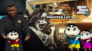 GTA 5 Police Shinchan Enter Into Horror Car 😰 Franklin Got Fever 🤒 Shincha crying 😭 PS Gamester [upl. by Aidnama600]