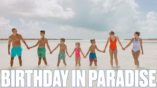 HAPPY BIRTHDAY HAZYL BINGHAM  SIXYEAROLD CELEBRATES BIRTHDAY IN PARADISE WITH MERMAIDS amp DOLPHINS [upl. by Massimiliano]