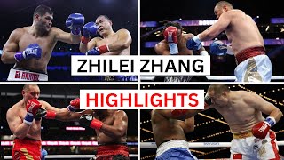 Zhilei Zhang 19 KOs All Knockouts and Highlights [upl. by Evetta759]