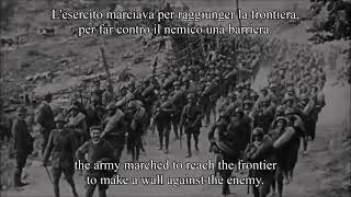 quotLa Leggenda del Piavequot  Italian WW1 Song English Subtitles  Version 1 [upl. by Akcemat]