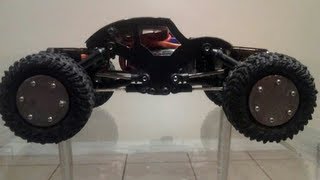 Redcat Racing 124 Sumo Crawler Micro RC with mods  upgrades Chassis  Body 24 [upl. by Anirret]