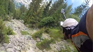 GoPro Graham Dickinsons Insane Wingsuit Flight  Front Helmet Cam 2 of 3 [upl. by Picardi]