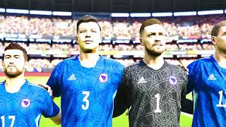 Bosnia and Herzegovina vs Luxembourg  Euro 2024 Qualification [upl. by Uhthna]