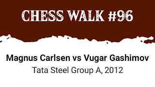 Magnus Carlsen vs Vugar Gashimov • Tata Steel Group A 2012 [upl. by Lamahj]