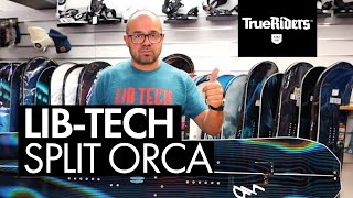 Lib Tech Orca Splitboard review 2324 Trueriders Snowboard Science shorts [upl. by Eldora]