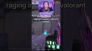 Duality of Valorant 🤭 valorant gaming streamer shorts valorantmemes girlgamer [upl. by Godart]