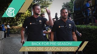 PLAYERS REPORT BACK FOR PRESEASON  INTER PRESEASON 201920 [upl. by Allevon646]