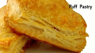 Quickest Puff Pastry Recipe  Puff Pastry Recipe [upl. by Amethist]