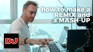 How to make remixes amp mashups with David Guetta [upl. by Rabka]