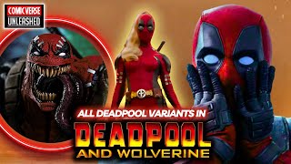 All Deadpool Variants in Deadpool and Wolverine [upl. by Blane]