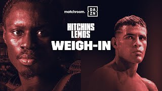 RICHARDSON HITCHINS VS GUSTAVO LEMOS WEIGH IN LIVESTREAM [upl. by Kowalski]