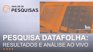 Datafolha ao vivo Lula tem 47 contra 33 de Bolsonaro l Análise de Pesquisas  22092022 [upl. by Katherina]