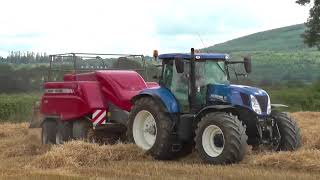 Harvest 2017 Crowley Farms Part 2  Baling [upl. by Roxine]