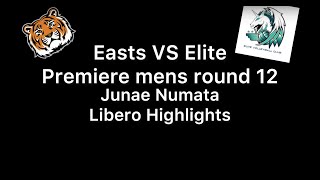 Round 12 Premiere Volleyball League  Premiere Mens  Easts vs Elites [upl. by Ojybbob723]