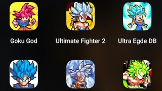 Goku GodUltimate Fighter 2Ultra Egde DBSuper Z V2Max Lengends GokuSuper Kakarot UI [upl. by Kee247]